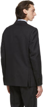 Comme des GarÃ§ons Homme Deux Black Herringbone Blazer