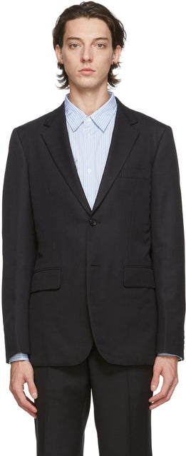Comme des GarÃ§ons Homme Deux Black Herringbone Blazer - Commez des garçons Homme Deux Black Herringbone Blazer - comme des garÃ§ons homme deux black herringbone blazer