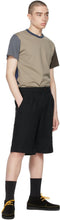Comme des GarÃ§ons Homme Deux Black Pleated Bermuda Shorts