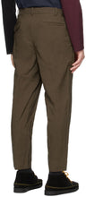 Comme des GarÃ§ons Homme Deux Khaki Garment-Dyed Trousers