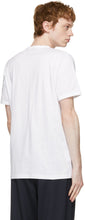 Comme des GarÃ§ons Homme Deux White Fred Perry Edition Laurel Wreath T-Shirt