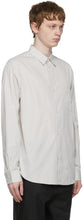 Comme des GarÃ§ons Homme Grey Broadcloth Shirt