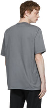 Comme des GarÃ§ons Homme Grey Garment-Dyed Pocket T-Shirt