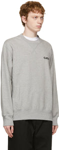 Comme des GarÃ§ons Homme Grey Logo Sweatshirt
