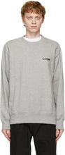Comme des GarÃ§ons Homme Grey Logo Sweatshirt - Sweat-shirt de logo Grey Homme des garçons - comme des garÃ§ons homme gray logo sweatshirt