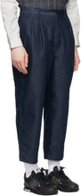 Comme des GarÃ§ons Homme Indigo Denim Garment-Treated Trousers