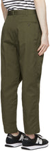 Comme des GarÃ§ons Homme Khaki Cotton Chino Trousers