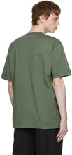 Comme des GarÃ§ons Homme Khaki Garment-Dyed Pocket T-Shirt