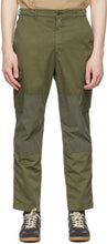Comme des GarÃ§ons Homme Khaki Twill Cargo Pants - Commez des garçons pantalons de cargaison en sergé Homme Khaki - comme des garÃ§ons homme Khaki 능직화물 바지