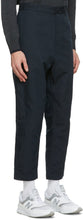 Comme des GarÃ§ons Homme Navy Canvas Oxford Trousers