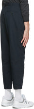 Comme des GarÃ§ons Homme Navy Canvas Oxford Trousers