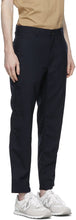 Comme des GarÃ§ons Homme Navy Tropical Wool Trousers