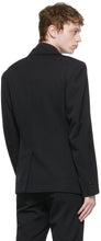 Comme des GarÃ§ons Homme Plus Black Gabardine Blazer