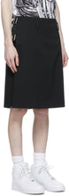Comme des GarÃ§ons Homme Plus Black Gabardine Skort