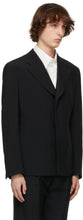 Comme des GarÃ§ons Homme Plus Black Wool Blazer