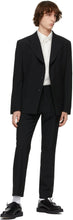 Comme des GarÃ§ons Homme Plus Black Wool Blazer