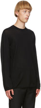 Comme des GarÃ§ons Homme Plus Black Worsted Yarn Sweater