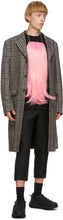 Comme des GarÃ§ons Homme Plus Black Worsted Yarn Sweater