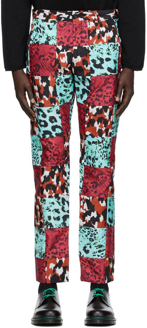 Comme des GarÃ§ons Homme Plus Blue Splatter Jeans - Comme des garçons Homme plus un jean éclaboussant bleu - comme des garÃ§ons homme Plus 푸른 튄 청바지