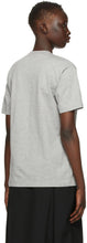 Comme des GarÃ§ons Homme Plus Grey Logo T-Shirt