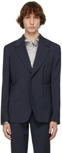 Comme des GarÃ§ons Homme Plus Grey Wool Blazer - Commez des garçons Homme plus Blazer de laine grise - comme des garÃ§ons homme 플러스 그레이 울 블레이저