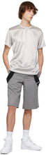 Comme des GarÃ§ons Homme Plus Grey Wool Serge Shorts