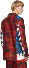 Comme des GarÃ§ons Homme Plus Multicolor Tartan Blazer
