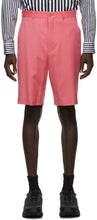 Comme des GarÃ§ons Homme Plus Pink Wool Gabardine Shorts - Table des garçons Homme plus Short gabardine de laine rose - comme des garÃ§ons homme Plus 핑크색 Gobardine 반바지