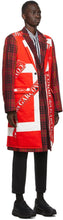 Comme des GarÃ§ons Homme Plus Red Tartan Katsuragi Coat