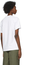 Comme des GarÃ§ons Homme Plus White Logo T-Shirt