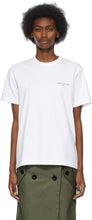 Comme des GarÃ§ons Homme Plus White Logo T-Shirt - T-shirt Logo WHomme Plus Homme Plus - comme des garÃ§ons homme 플러스 화이트 로고 티셔츠