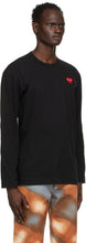 Comme des GarÃ§ons Play Black Heart Long Sleeve T-Shirt