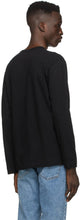 Comme des GarÃ§ons Play Black Monochrome Heart Patch Long Sleeve T-Shirt