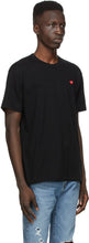 Comme des GarÃ§ons Play Black Small Heart Patch T-Shirt