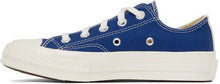 Comme des GarÃ§ons Play Blue Converse Edition Half Heart Chuck 70 Low Sneakers