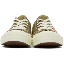 Comme des GarÃ§ons Play Khaki Converse Edition Multiple Heart Chuck 70 Sneakers