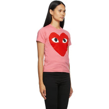 Comme des GarÃ§ons Play Pink Big Heart T-Shirt