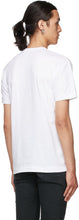 Comme des GarÃ§ons Play White Heart Patch T-Shirt