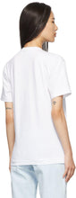 Comme des GarÃ§ons Play White Heart Patch T-Shirt