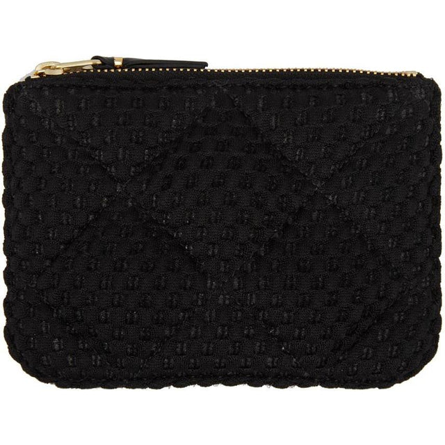 Comme des GarÃ§ons Wallets Black Padded Ninja Turtle Pouch
