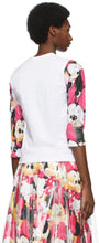 Comme des GarÃ§ons White Disney Edition Mickey Mouse Sleeve T-Shirt