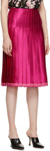 Commission Pink Pleated Scarf Skirt
