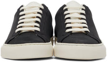 Common Projects Black Nubuck Achilles Low Sneakers
