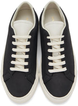 Common Projects Black Nubuck Achilles Low Sneakers