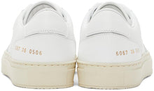 Common Projects White Zeus Prototype Sneakers
