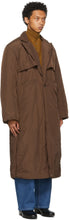 Connor McKnight Brown Nylon Vented Puffer Coat