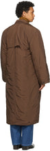 Connor McKnight Brown Nylon Vented Puffer Coat