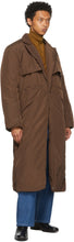 Connor McKnight Brown Nylon Vented Puffer Coat