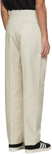 Connor McKnight Grey Canvas Pleated Trousers