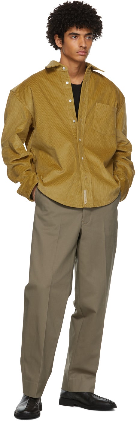 Connor McKnight Grey Flat Front Trousers